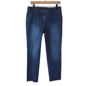 Talbots Signature Straight Leg Jeans Medium Wash Denim Women's 6